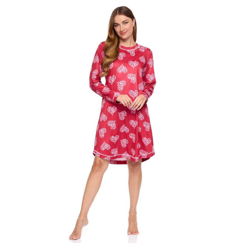 La Marquise Cosy Wonders Jersey Long Sleeve Nightdress image number 6